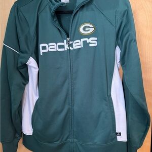 NFL Team Apparel Green Jacket